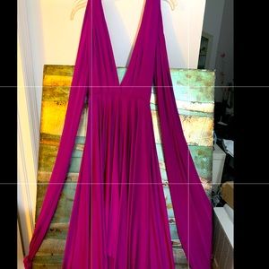 one of a kind purple dress!